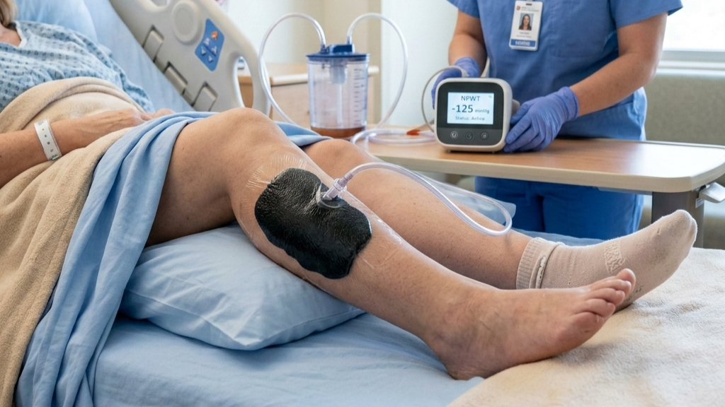 NPWT Dressing At Home