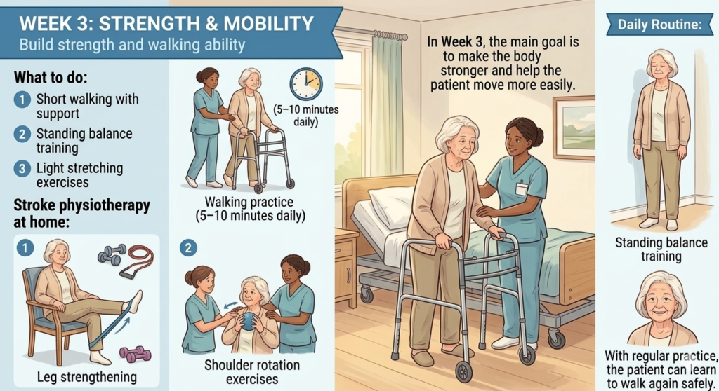 Stroke Patient Daily Activities Training