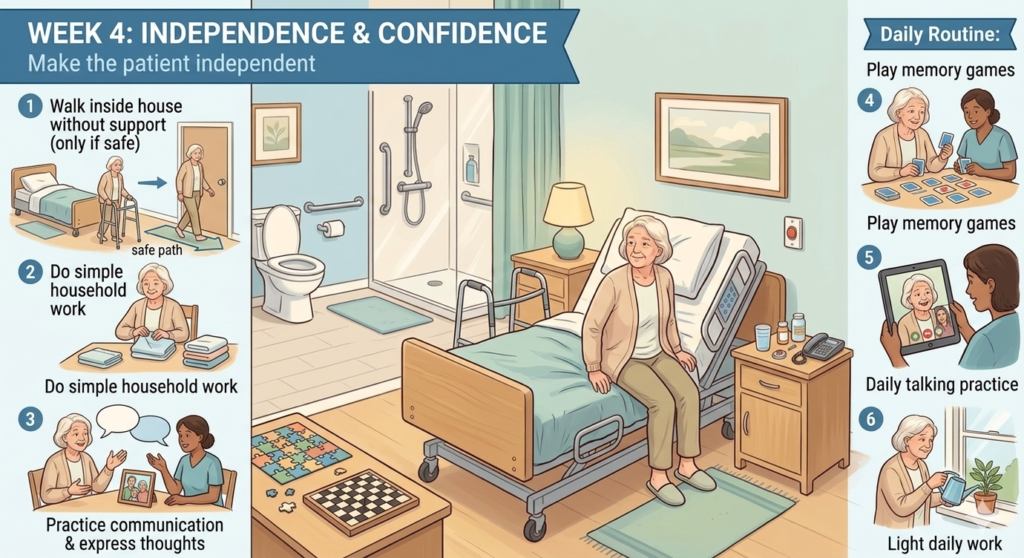 Stroke Patient Daily Activities Training