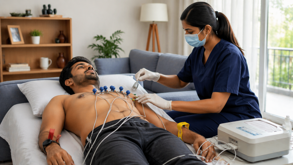 Resting ECG at home