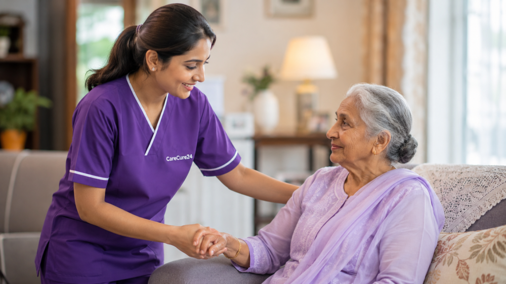 Old Age Patient Care at Home