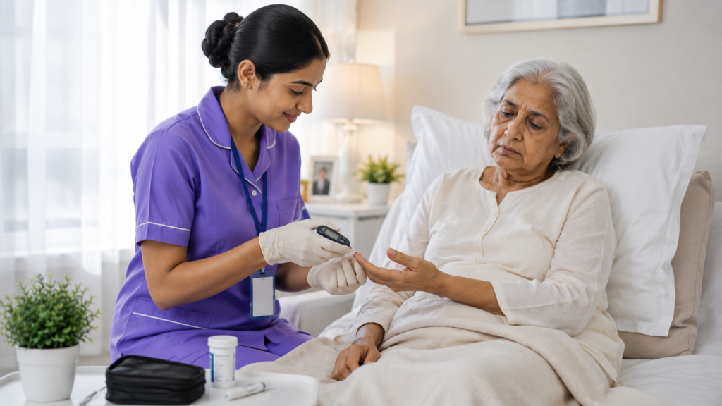 Nursing Care for Diabetic Patient