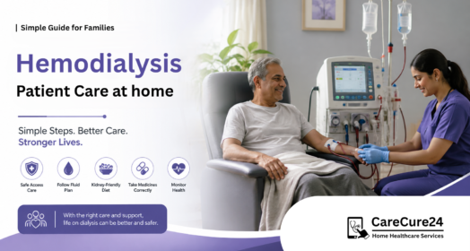 Hemodialysis patient care at home
