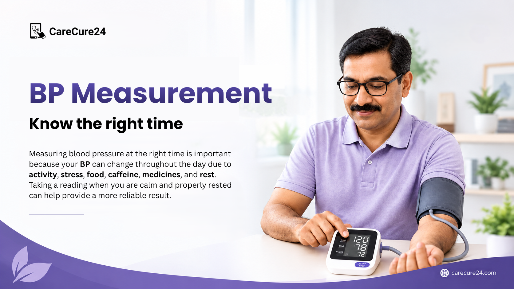 BP measurement right time